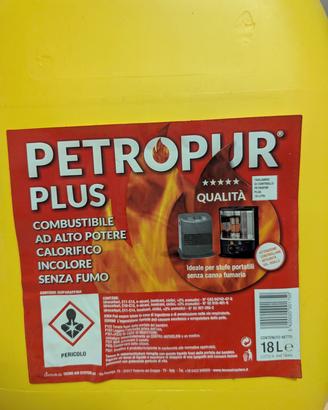 taniche petrolio stufa 18lt