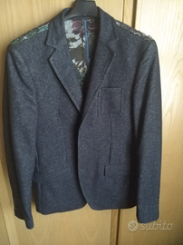 Giacca David Naman blu scuro uomo