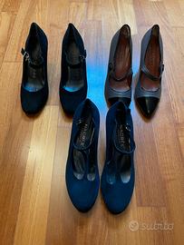 Set scarpe pelle donna