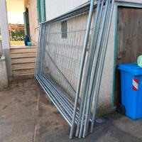 Reti in alluminio zincato per cantiere 