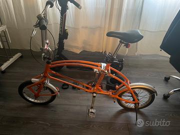 Bicicletta pieghievole Carnielli Bigfish arancione
