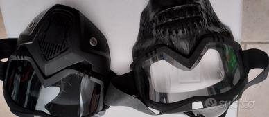 Maschera per moto.