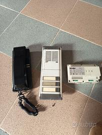 Citofono con centralina e cornetta