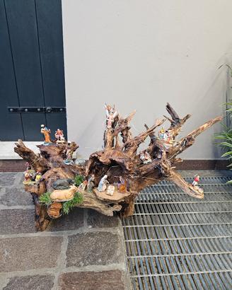Presepe artigianale fatto a mano