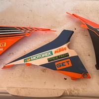 Plastiche ktm exc 2012 - 2016