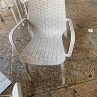 Sedie per giardi terazzo o bar
