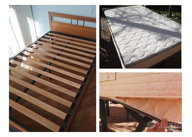 letto con materasso una piazza 1/2