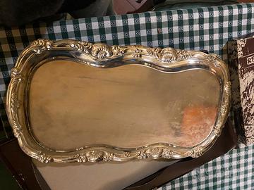 Vassoio Argento "L'Argenterie" placcato