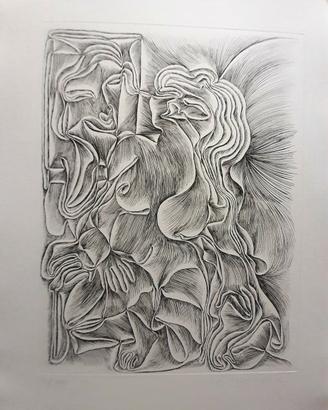 Acquaforte di FRITZ BAUMGARTNER