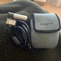 Creative web cam N10225 con custodia