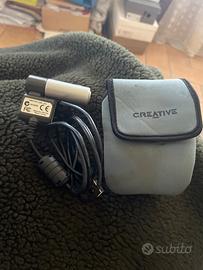 Creative web cam N10225 con custodia