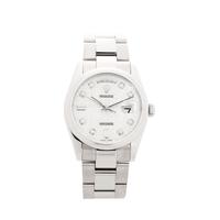 Oyster Perpetual Day Date 36 18k White Gold