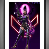 Poster Valorant Reyna.