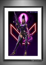 Poster Valorant Reyna.