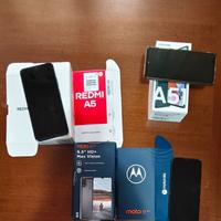 Cellulari Samsung, Redmi e Motorola