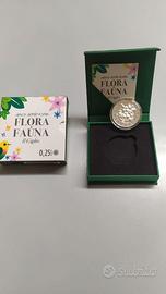 25 Cent. Euro 2025 - Flora e Fauna "Il Giglio"