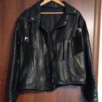 Giacca pelle uomo vintage TG 52 (XL) anni 70/80
