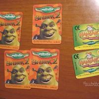 Carte valfrutta hamtaro 18 e 28 e shrek 2