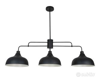 Lampadario cucina a sospensione stile industriale 