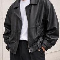 Giacca bomber vera pelle