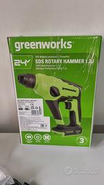 Greenworks Trapano SDS 24V 1.2J