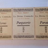 3 Volumi Divina Commedia Signorelli Editore anni80
