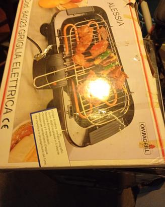   barbecue  griglia elettrica nuova mai usata 