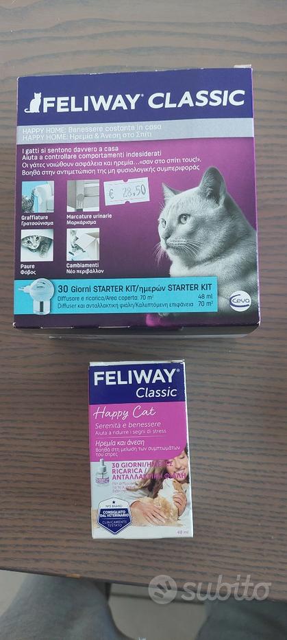 Feliway gatti diffusore completo 48 ml 30 giorni CEVA