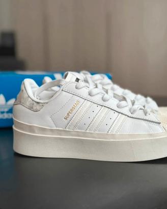 Scarpe superstar platform adidas