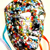 Maschera Sartiglia Coriandoli