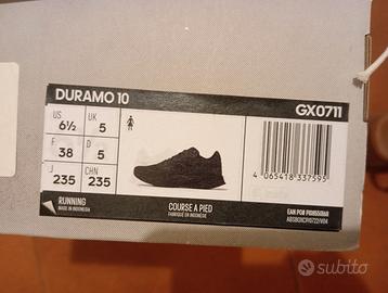 Adidas Duramo 10 nere