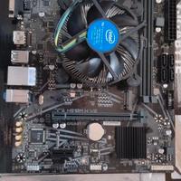 Scheda madre Gigabyte H510M H V2 + i3-10100