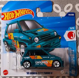 Modellino Hotwheels Treasure Hunt Honda City Turbo