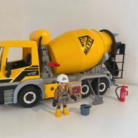 Playmobil betoniera cantiere 9887