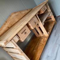 Piano di lavoro in pallet