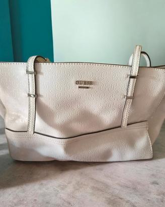 Borsa Guess bianca 