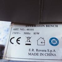 Panca reversibile elettrica 