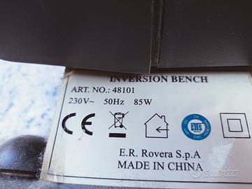 Panca reversibile elettrica 