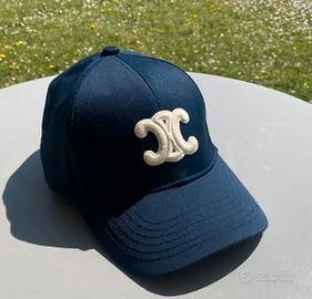 Cappello blu navy Céline
