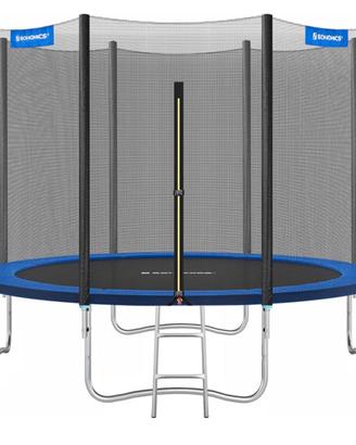 Tappeto elastico diametro 305 cm blu