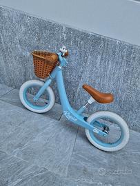 Rapid Kinderkraft 12" balance bike vintage azzurra