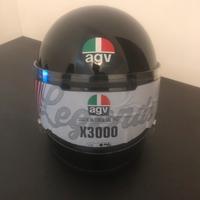 CASCO AGV X3000 NERO TAGLIA ML - 57-58