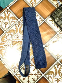 Cravatta nuova in seta, vintage anni 80