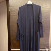 Cardigan lungo in lana