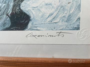 Serigrafia numerata di aurelio caminati