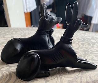 Statuette del dio egizio Anubi   -    NUOVE