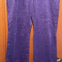 Pantaloni Velluto leggero CARACTÈRE viola