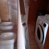 Specchio a Figura Intera Moderno - Bianco Ghiaccio