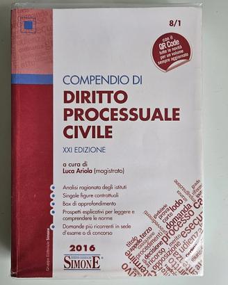 Diritto Processuale Civile - Ariol - Simone - 2016