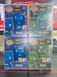 Funko Pop! Sdcc Nycc Batman Robin Batgirl Joker le